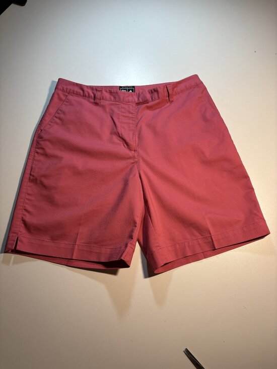 adidas Pants - Adidas Women’s Stretch Golf Shorts Size 12 Salmon Pink Casual Bermuda Shorts